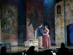Luke Selker and Kathryn Henry