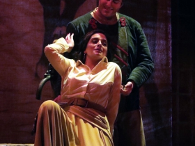 Laurel Semerdjian and Luke Selker.