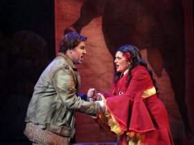 Luke Selker and Laurel Semerdjian.