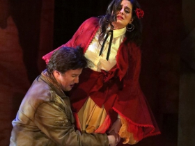 Don José, Luke Selker and Laurel Semerdjian, Carmen.