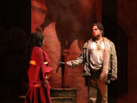Carmen, Laurel Semerdjian and Don José, Luke Selker.