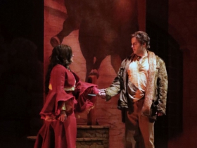 Carmen, Laurel Semerdjian and Don José, Luke Selker.