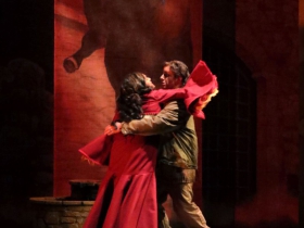 Carmen, Laurel Semerdjian and Don José, Luke Selker.