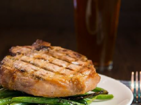Big Daddy's Brew and Que - Bone-In Pork Chop