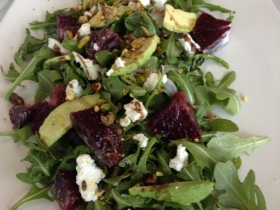 Blood Orange and Goat Cheese Salad