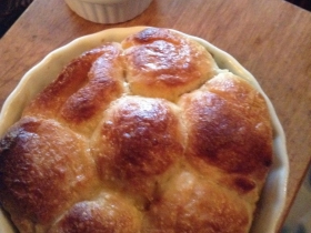 Crazy Water: Benne Buttermilk biscuits
