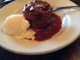 Crazy Water: Bread pudding