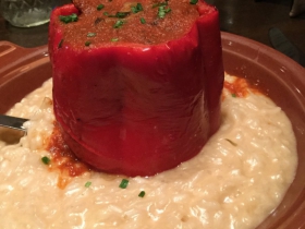 Roasted Stuffed Bell Pepper