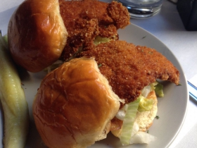 Crunchy Chicken Sliders
