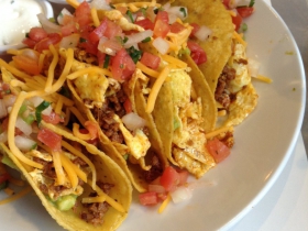 Scramble Egg Tacos
