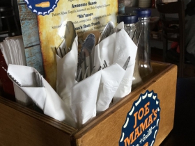 Cocktail menu