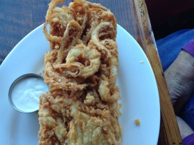 Pizza Man:  Onion Ring Loaf