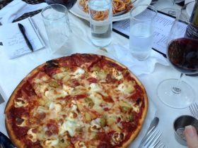 Tenuta’s Italian Restaurant: Diavola pizza