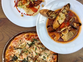 On the Menu at Pizza Man