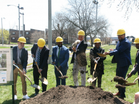 Melvina Park Groundbreaking