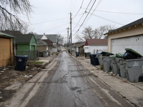 Alley on 3300 block of N. 26th and 27th Streets