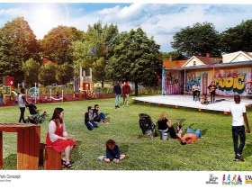 Century City Triangle Neighborhood Park Concept