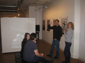 A toast to Gallery Night.
