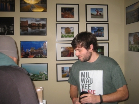 Jake Rostermundt photographer and his works at Urban Milwaukee: The Store.