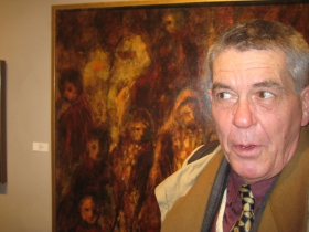 Michael Horne with a Joseph Friebert group scene.