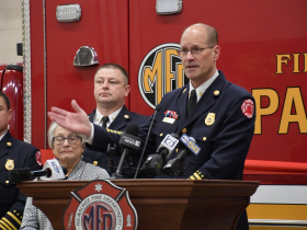 Fire Chief Aaron Lipski