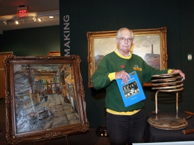 Gary Hess, grandson and family historian of Hess Cooperage. Photo by Erol Reyal