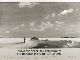 Alfred Leslie: I Have the Other Idea About Guilt.