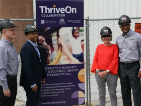Dr. John R. Raymond Sr., Terrell J. Walter, Ellen Gilligan and Greg Wesley