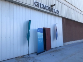 Gimbels Signage