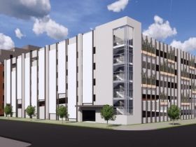 Conceptual Rendering - MCW/GMF Parking Garage