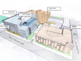 Site Plan - Schuster's Redevelopment