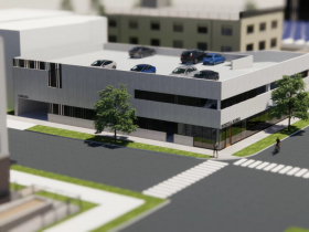 Proposed Finlayson and Walnut Parking Structure