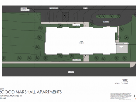 Thurgood Marshall Apartments Site Plan