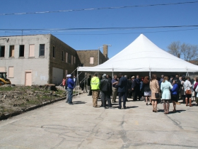 Groundbreaking Tent