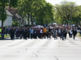 Marching East on Locust