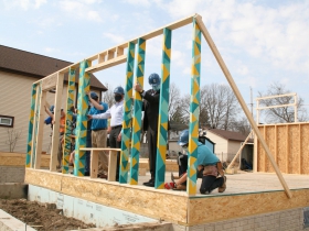 3455 N. 3rd St. Wall Raising