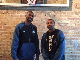 Mo Williams and Corey Brewer