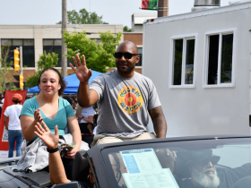 Alderman Lamont Westmoreland in 2023 Juneteenth Parade