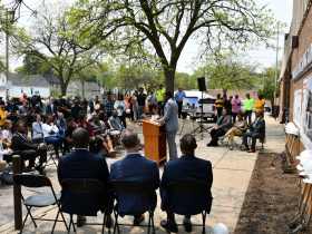 Martin Luther King Library Groundbreaking