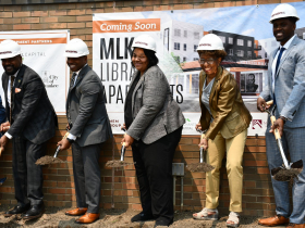 Martin Luther King Library Groundbreaking