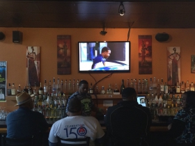The bar