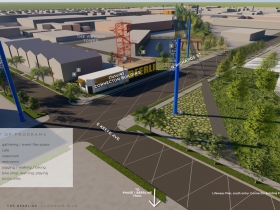 Beerline Trail Connector Building