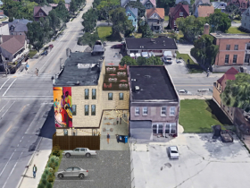 Redevelopment Option 1 - Conceptual Rendering