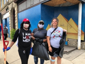 Tangela Wilson, Pamela Bell, Becky Wade
