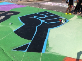 Black Lives Matter Mural