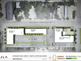 MLK Library Site Plan - 2021