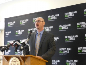 Michael Goldberg, Executive Director of Heartland Housing