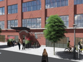 Welford Sanders Lofts Entrance