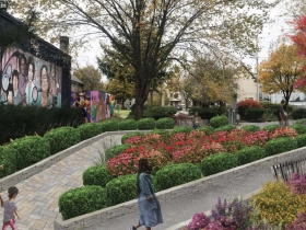 Victory Over Violence Park Rendering