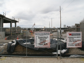 Freshwater Plaza Construction